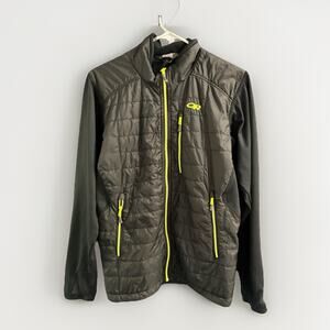 Outdoor Research Acetylene Hybrid Puffer Full Zip Black Men’s Sz Small One Rip